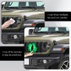 HQRNYP 2PCS Beast Eyes Headlight Decals, Automotive Decals, 3D Stereo