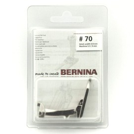 Bernina 4mm Lap Seam Foot #70N (#0084887300) Metal Sewing Machine Presser Foot