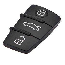 Rubber Keypad with 3 Buttons Replacement Buttons for Worn and Broken Buttons or Key Shell / Car Key INION