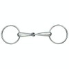 Shires Equestrian - Hollow Mouth Race Snaffle - S/steel -