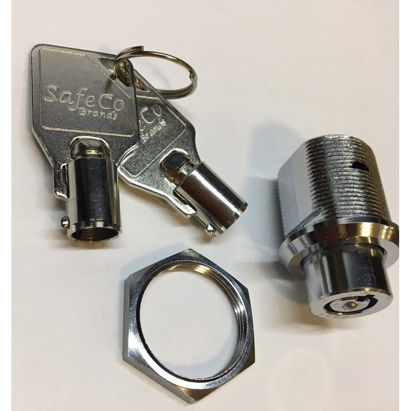 SafeCo Brands 2610B Push-in Tubular Barrel Locks SafeCo Brands (2610