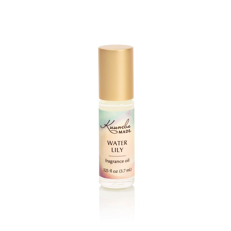 Kuumba Made Water Lily Fragrance Oil, Long-Lasting Small-Batch Perfume Roller,