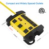 Heavy Duty Power Strip with USB, Workshop 8 Outlet Surge