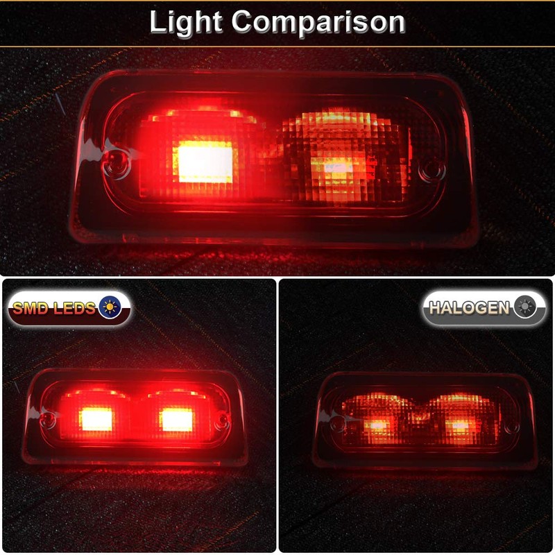 Urite2GO 3rd Third Brake Light Red Lens Extended Cab Only