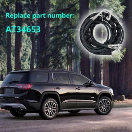 Rear AC Line Set Replacement Lines AT34653,For Acadia,for Traverse, Enclave, Outlook 2007-2017 Rear Auxiliary AC Hose Kit Replacement Part Air Conditioning Lines