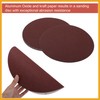 Partuto 12 Inch Sanding Discs Round Hook and Loop Sandpaper