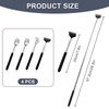 4er-Pack Rückenkratzer, Rückenkratzer Teleskop, Kratzhand Rückenkratzer, Back Scratcher, Kratzhand, Ruckenkratzerhand,