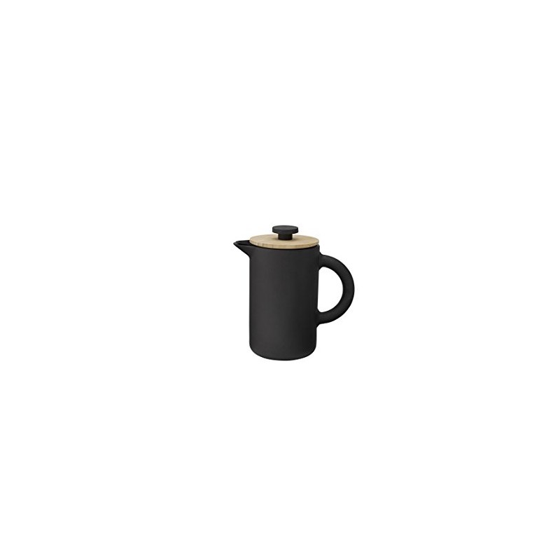 Stelton Theo French Press, Stone, Black, 18 x 10 x