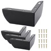 SUMNACON 4Pcs 5.5cm Metal Sofa Legs Furniture Feet Wardrobe Leg,