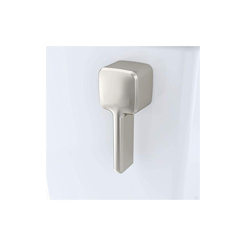 TRIP LEVER HANDLE W/ SPUD AND MOUNTING NUT, LEFT HAND