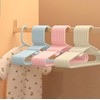 Children's Clothes Hangers, Plastic, Multi-Colour, Multipack Code 9830 (5, 9833-Beige)