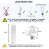 Bkiyougo Smart WiFi Bulb Socket, eWeLink APP Remote Timer and