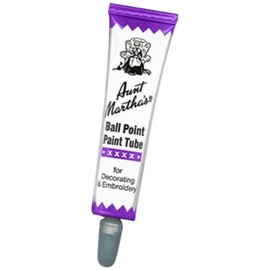 Aunt Martha's Ballpoint Paint Tubes 1 Ounce-Purple