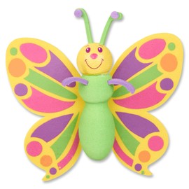Tenna Tops Pretty Butterfly Car Antenna Topper/Mirror Dangler/Cute Dashboard Accessory