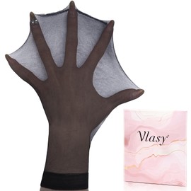 Vlasy Skinlike Black HD Wig Cap, 14pcs Invisible and Transparent Wig Caps to Hold Wig in Place, Ultra Thin Hair Net for Wigs, Breathable Lace Front Wig Net, Stocking Bald Cap for Women