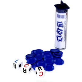 LCR Family Game (colors may vary)