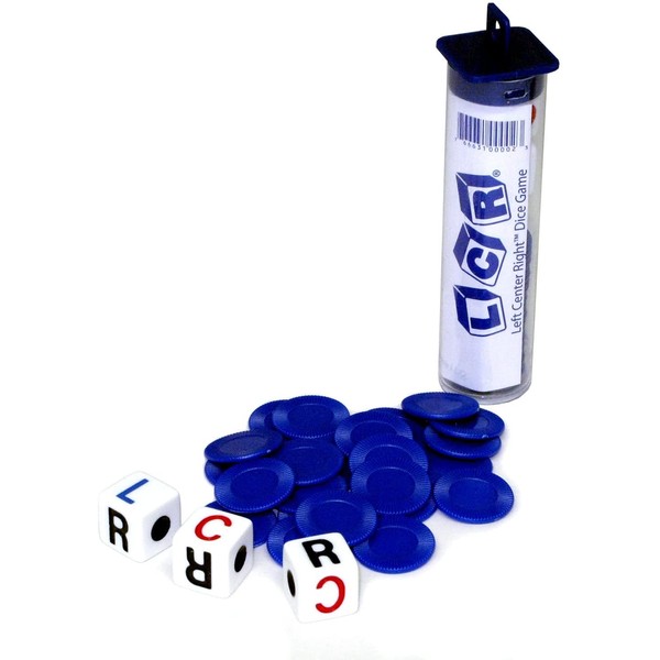 LCR Family Game (colors may vary)