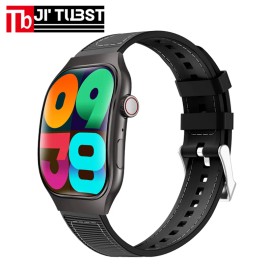 OEM H7 Smart Watch 2.01 IPS Curved Screen Multiple Dials Waterproof Sleep Monitor Fashion New Bracelet Smart Sport Watchcolor: Black, model number: H7