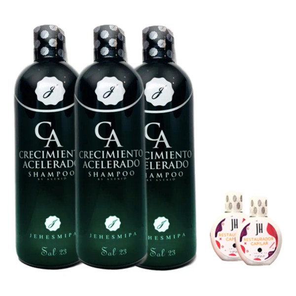 Shampoo Crecimiento Acelerado ( 3 Shampoo )