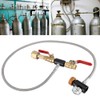 G1/2 CO2 Cylinder Refill Adapter with Hose For Filling Tank