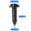 Anti-Theft License Pla te Screws Kits- Stainless Steel Plate Mounting