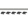 Interior Trends 12 Piece Set of Decorative Shower Curtain Hooks