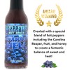 Hellfire Blueberry Hell Hot Sauce with Carolina Reaper Peppers, Gourmet,