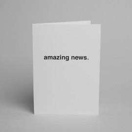 Blake Note Cards Sage News Ice White Note Cards with envelopes A6 148mm x 105mm - Pack of 10