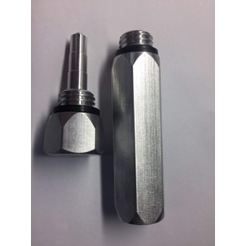 GenExhaust compatible with Honda EU1000i/EU2000i/EU3000i Generator - Non-Anodized NO MESS OIL CHANGE/FILLER & MAG DIPSTICK