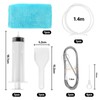 Fridge Drain Hole Cleaning Tool 9 Pcs Fridge Dredger Set