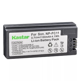 For Sony NP-FC11 Battery & Slim Charger for Sony Cyber-shot DSC-P8R DSC-P8L DSC-P9 DSC-V1