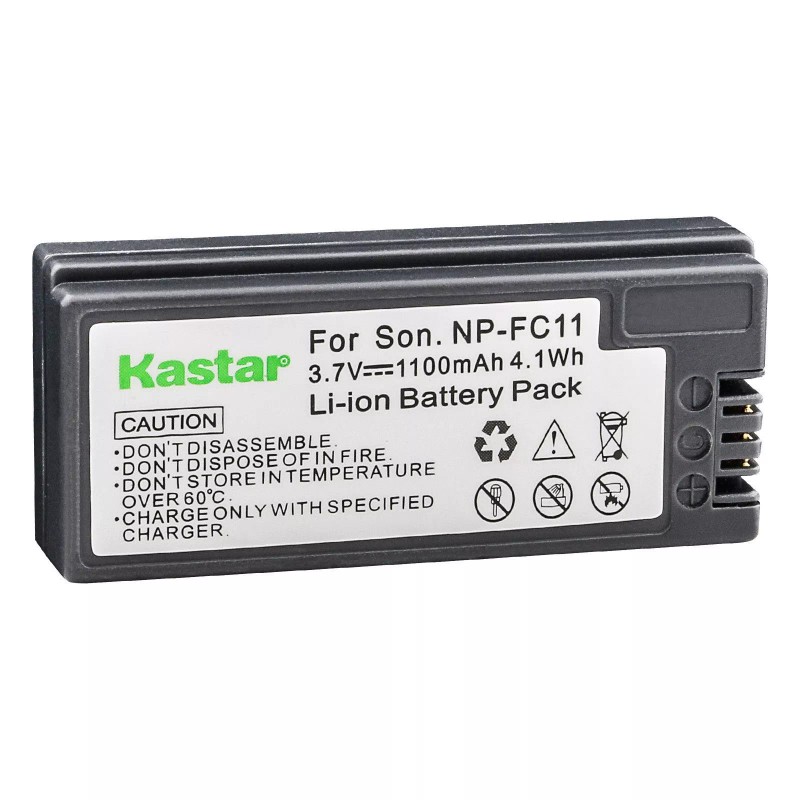 For Sony NP-FC11 Battery & Slim Charger for Sony Cyber-shot