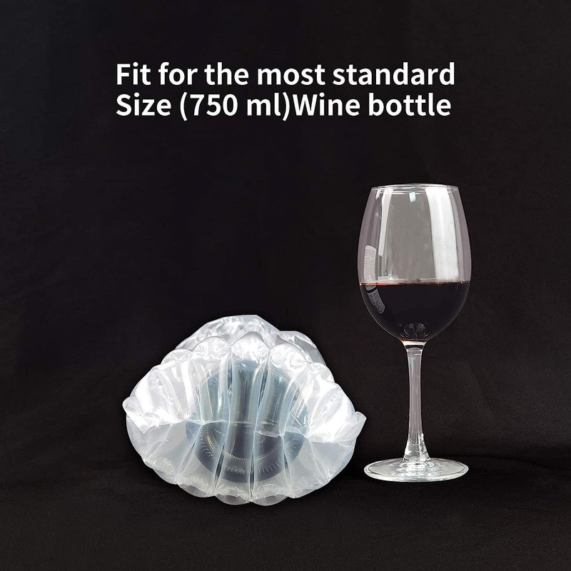 Wine Bottle Travel Protector Bags, Conilly 10 Packs Inflatable Air