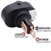 Twidec/5Pcs LED Lighted Rocker Switch Toggle 12V 30A SPST 3