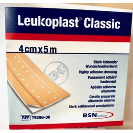 Leukoplast Classic Plaster Sold by the Metre 5 m x 4 cm Roll