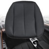 NLQR Front Driver Side Bottom Replacement Seat Cover Black Perforated