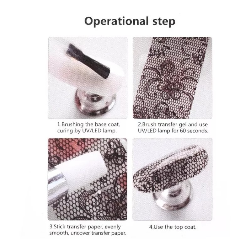 JR Pegamento Para Foil Jr 10ml Decoración Para Uñas Acrílico