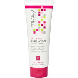 Andalou Naturals 1000 Roses Soothing Body Lotion , 8 Ounce