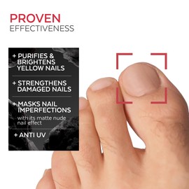 PODERM - FUNGAL NAIL INFECTIONS - SPECIALLY FOR MEN - INVISIBLE SKIN-COLOUR VARNISH - TEA TREE - Corrects and Camouflages Yellow/Damaged Nails from FUNGAL INFECTIONS - Swiss Brand