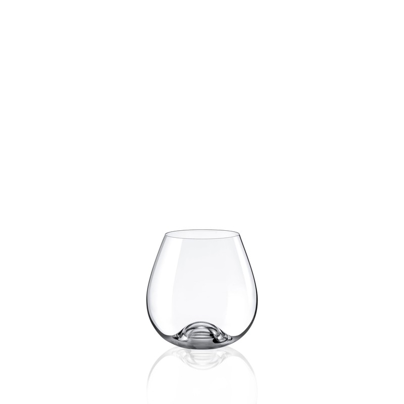 RONA Drink Master # 4 Stemless Burgundy Glass | Set