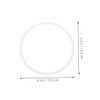 Bento Accessories Replacement Rubber Lid Seals Leakproof Design Silicone Food