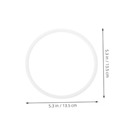 Bento Accessories Replacement Rubber Lid Seals Leakproof Design Silicone Food Jar Seal for Lunch Container Gasket