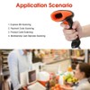 Barcode Scanner 1D Dimensional Wired Laser Automatic Scanning Label Reader
