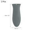 uxcell 2pcs Silicone Hot Handle Holders, Cast Iron Skillet Handle