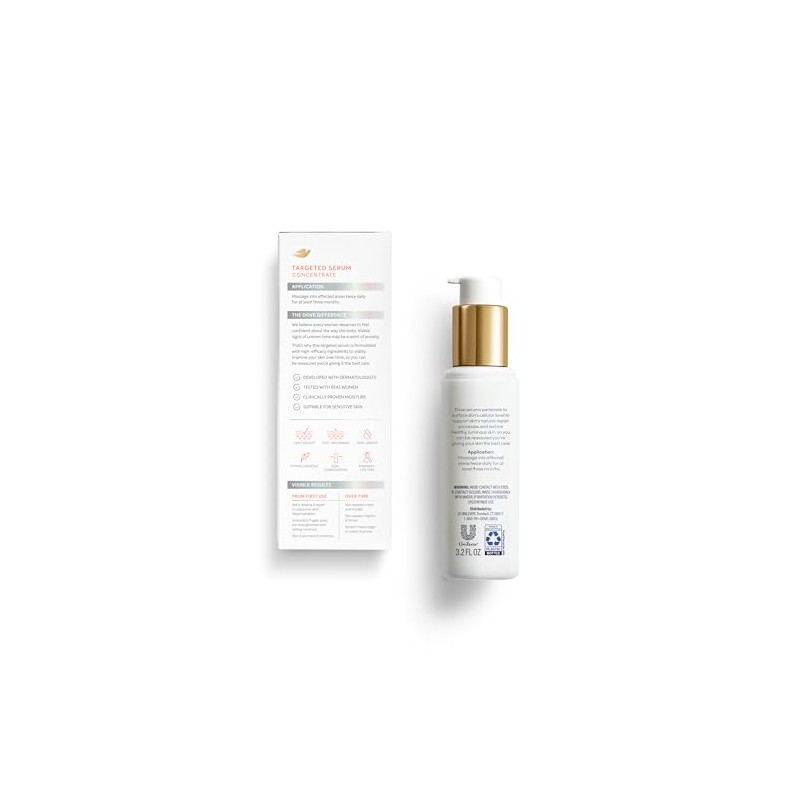 Dove Suero Concentrado para Estrías, Manchas y Elasticidad con Niacinamida,