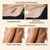 Tattoo Cover Up Makeup Waterproof – 2 Color Concealer for