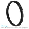 PATIKIL 52mm-49mm Metal Step Down Ring Camera Lens Filter Adapter