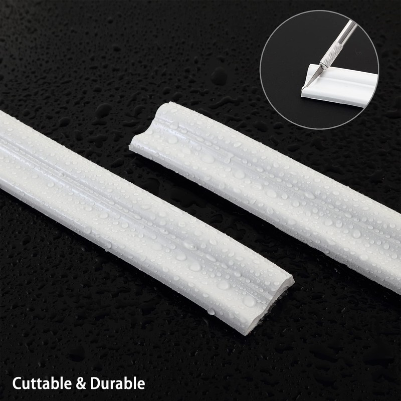 TriMold Peel and Stick Chair Rail Molding, Self-Adhesive Wall Trim