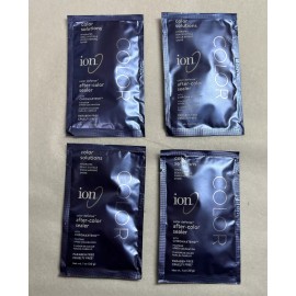 ION 6 - 1oz Packs Ion Color Solution After Color Defense Sealer Pouches Cuticle