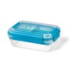 Starfrit Easy Lunch Rectangular Bento Container - Removable Tray -